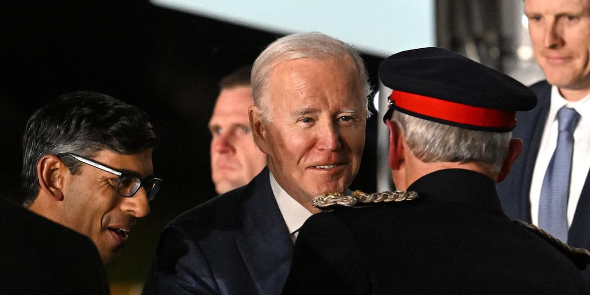 Biden Arrives And Vows To ‘preserve Peace And Encourage Prosperity’ In ...